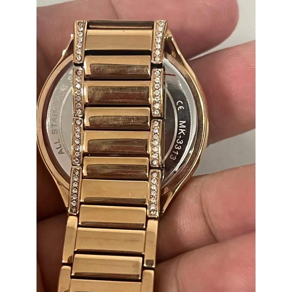 Michael Kors MK3313 Rose Gold Crystal Women’s Watch